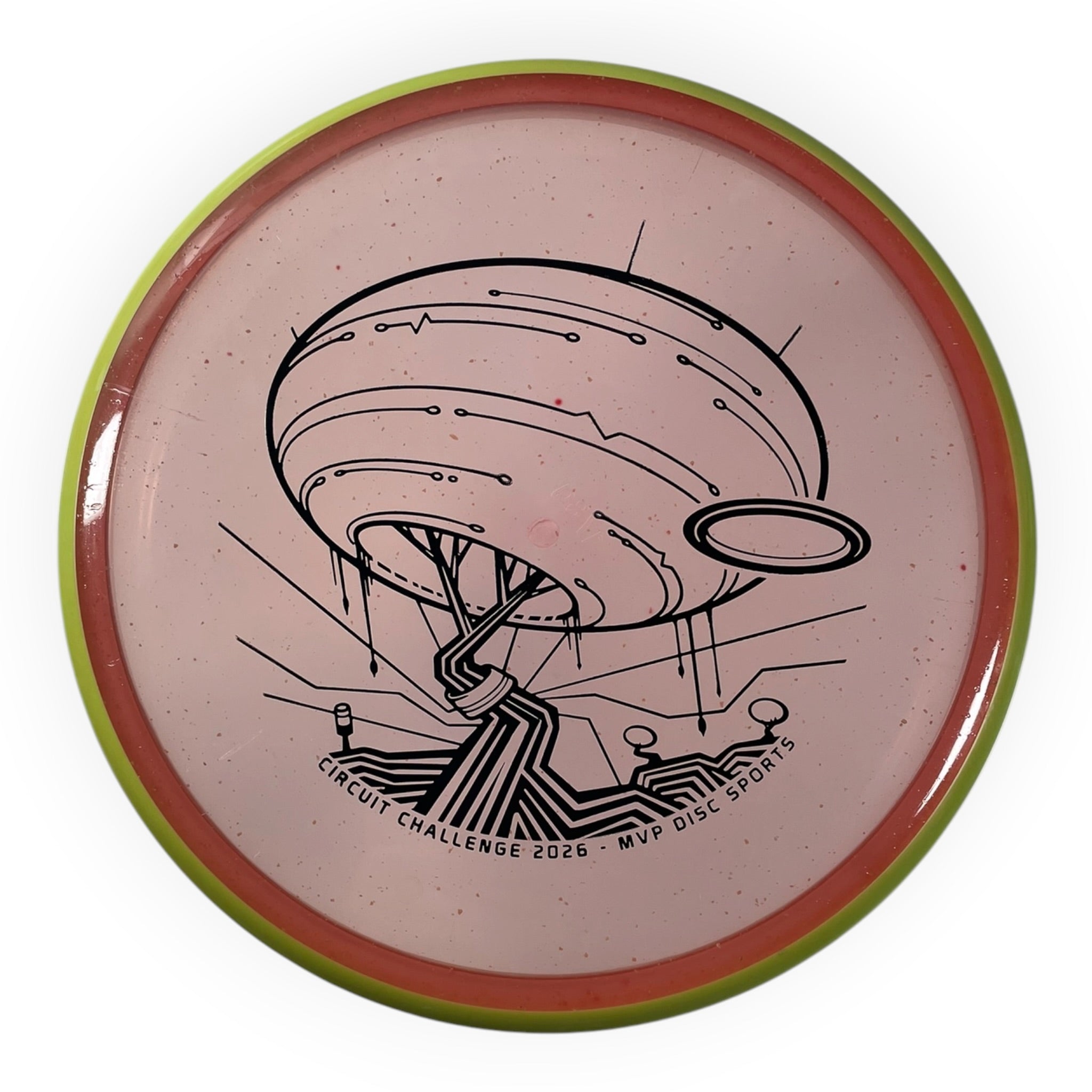 Axiom Discs Paradox | Particle Proton | Pink/Yellow 178g (Circuit Challenge) Disc Golf