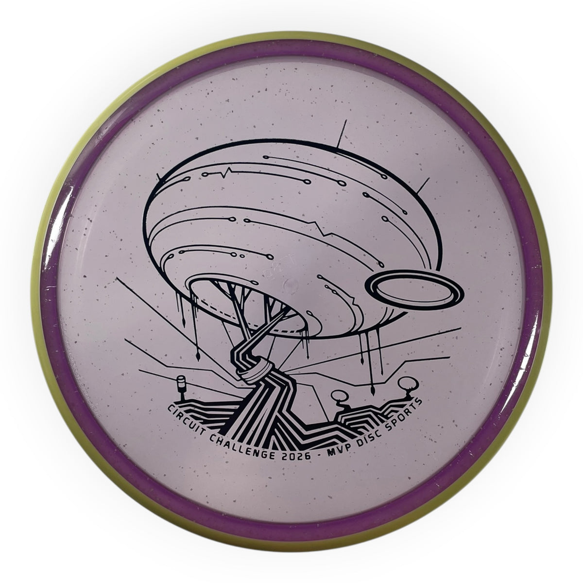 Axiom Discs Paradox | Particle Proton | Purple/Yellow 178g (Circuit Challenge) Disc Golf