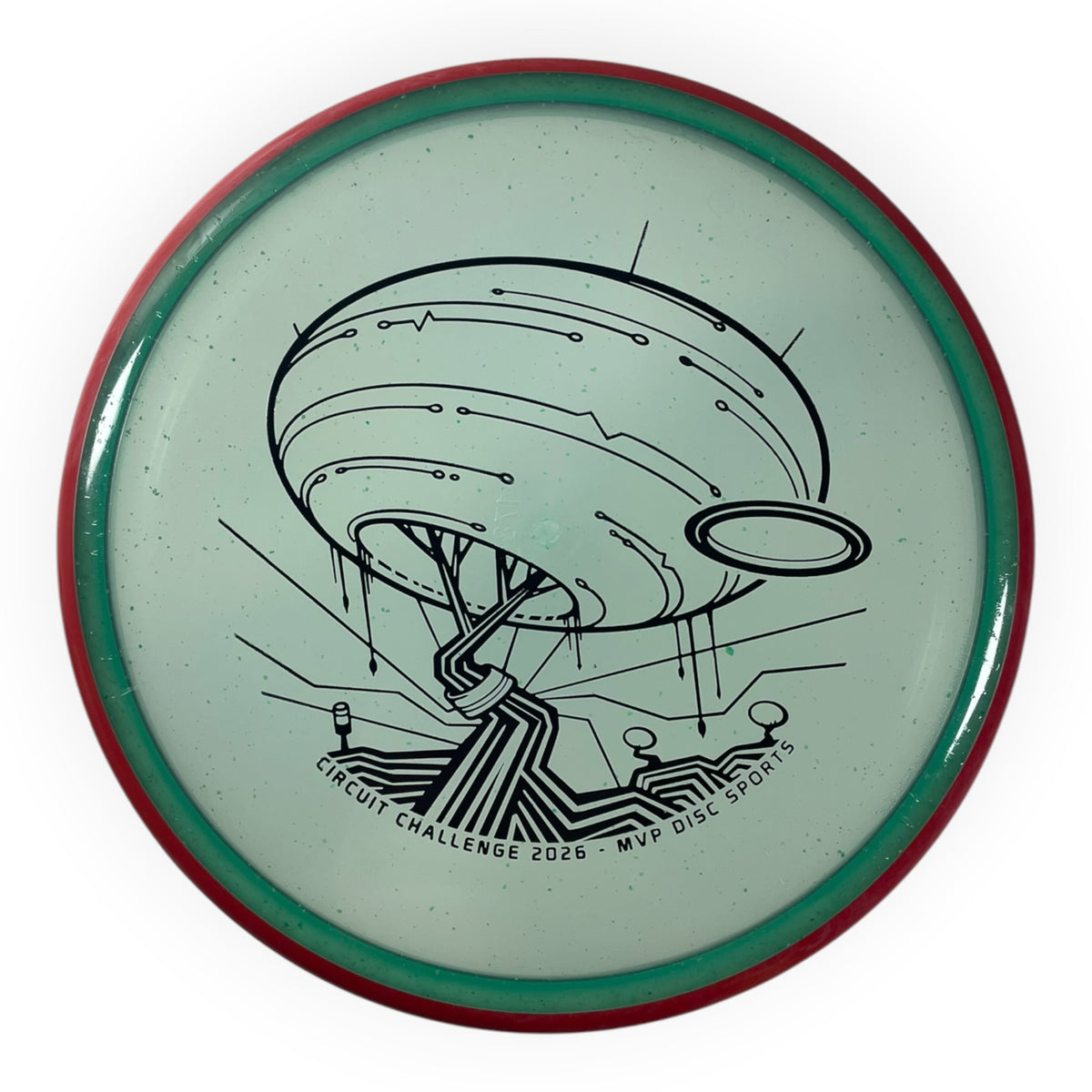 Axiom Discs Paradox | Particle Proton | Teal/Red 176-178g (Circuit Challenge) Disc Golf