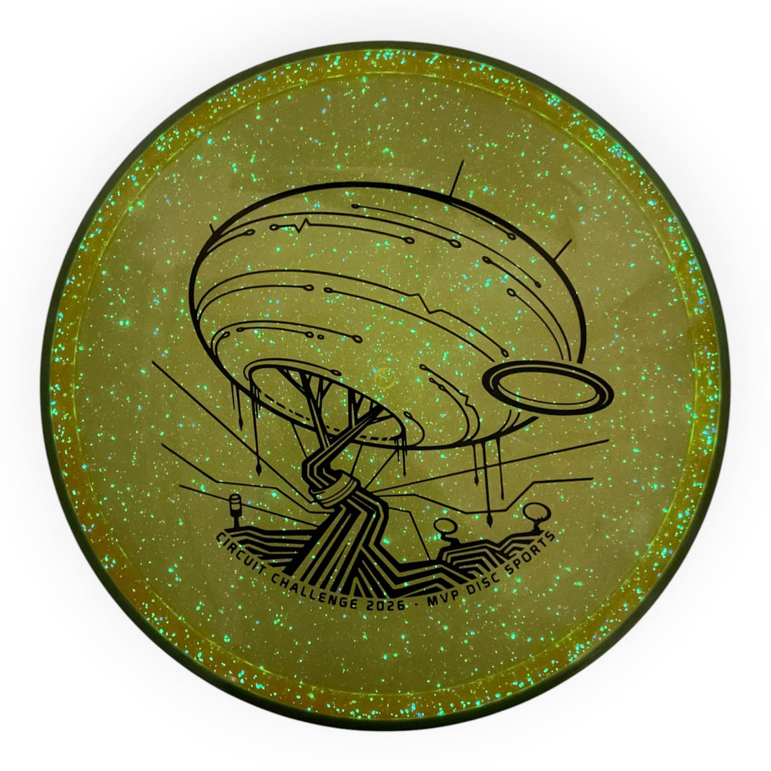 Axiom Discs Paradox | Particle Proton | Yellow/Green 178g (Circuit Challenge) Disc Golf