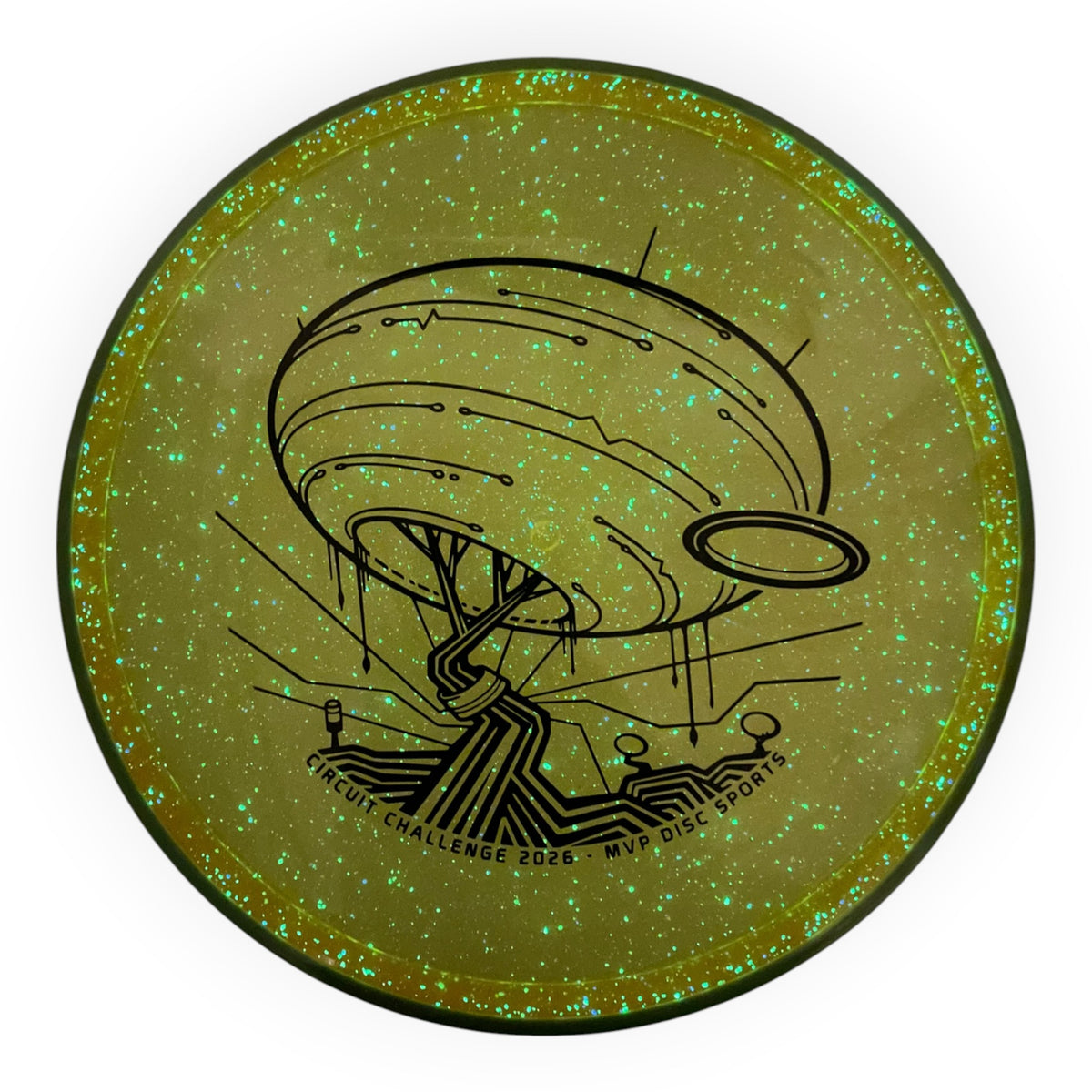 Axiom Discs Paradox | Particle Proton | Yellow/Green 178g (Circuit Challenge) Disc Golf