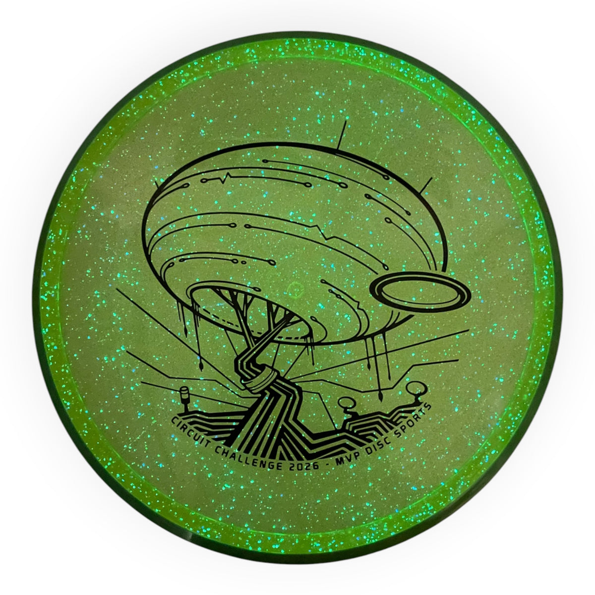 Axiom Discs Paradox | Particle Proton | Yellow/Green 178g (Circuit Challenge) Disc Golf