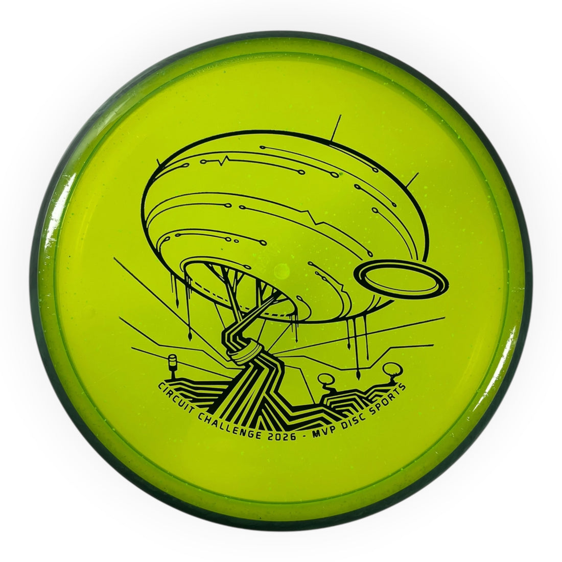 Axiom Discs Paradox | Particle Proton | Yellow/Grey 176g (Circuit Challenge) Disc Golf