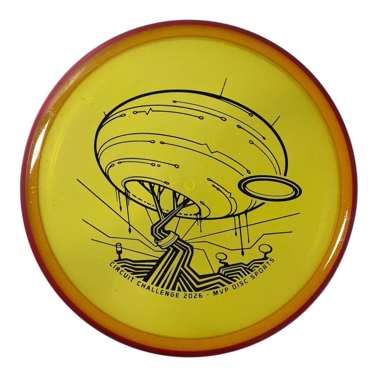 Axiom Discs Paradox | Particle Proton | Yellow/Red 177g (Circuit Challenge) Disc Golf