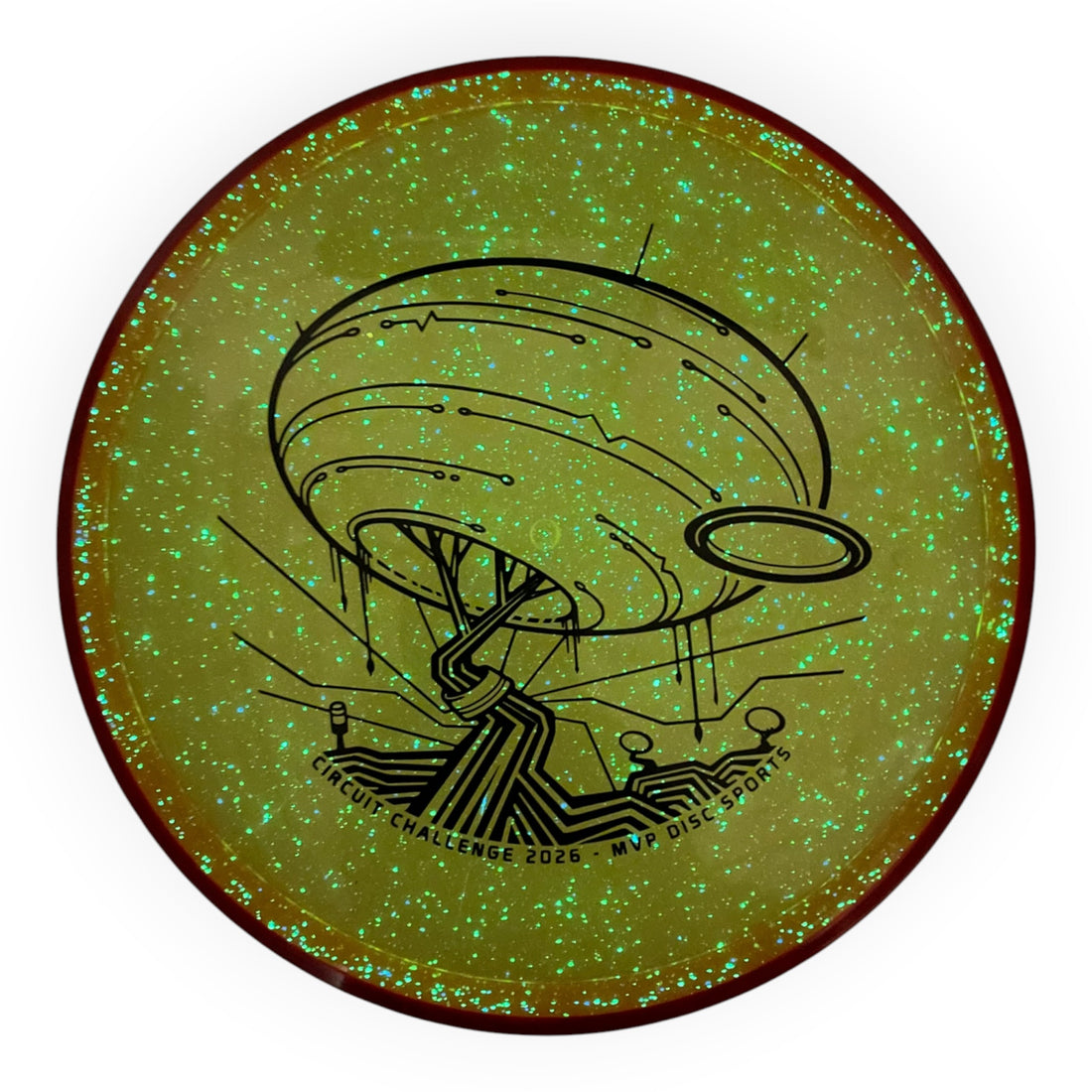 Axiom Discs Paradox | Particle Proton | Yellow/Red 177g (Circuit Challenge) Disc Golf