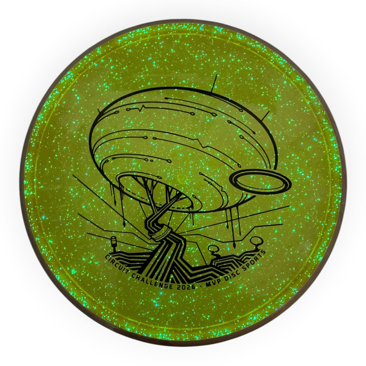 Axiom Discs Paradox | Particle Proton | Yellow/White 178g (Circuit Challenge) Disc Golf