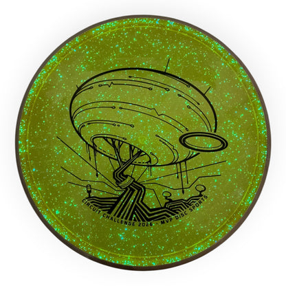 Axiom Discs Paradox | Particle Proton | Yellow/White 178g (Circuit Challenge) Disc Golf