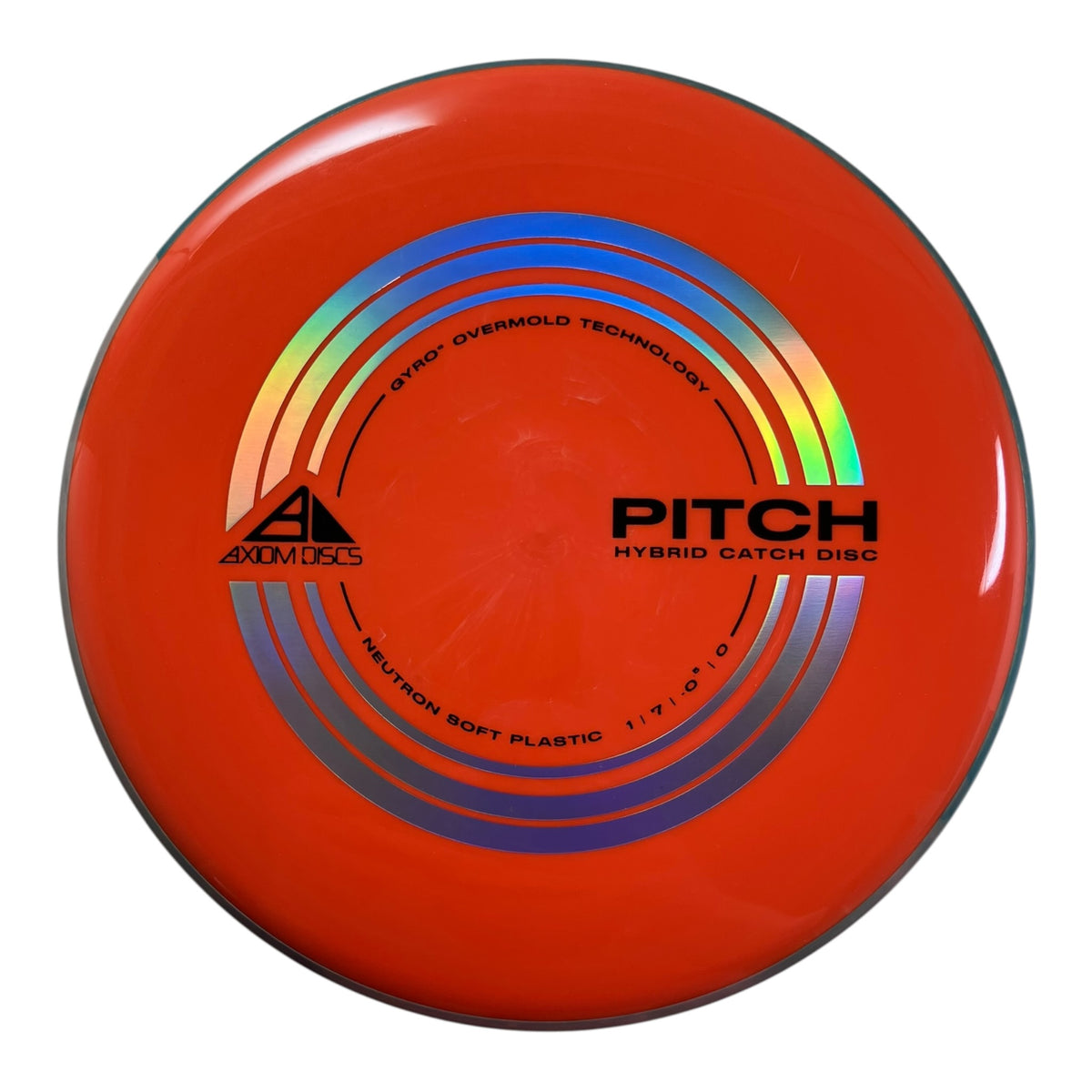 Axiom Discs Pitch | Neutron Soft | Orange/Grey 149g (Project Lab Coat) Disc Golf