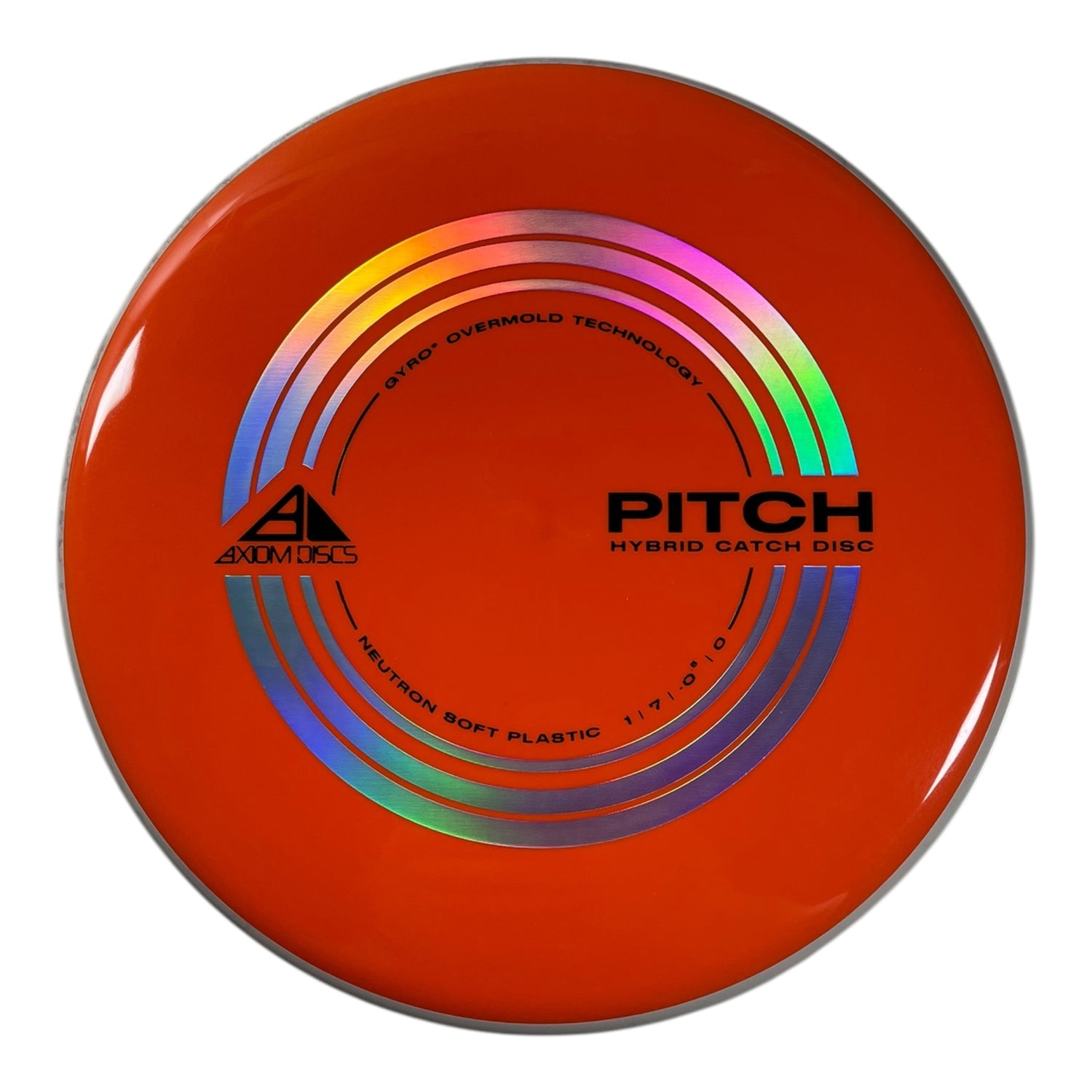 Axiom Discs Pitch | Neutron Soft | Orange/White 163g Disc Golf