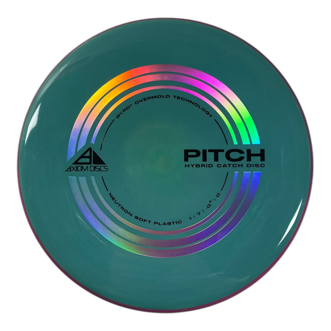 Axiom Discs Pitch | Neutron Soft | Teal/Pink 147g Disc Golf