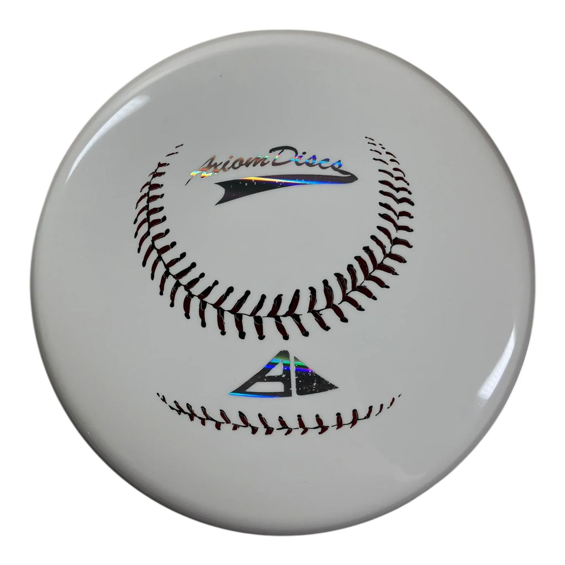 Axiom Discs Pitch | Neutron Soft | White/Holo 151-163g (Baseball Edition) Disc Golf