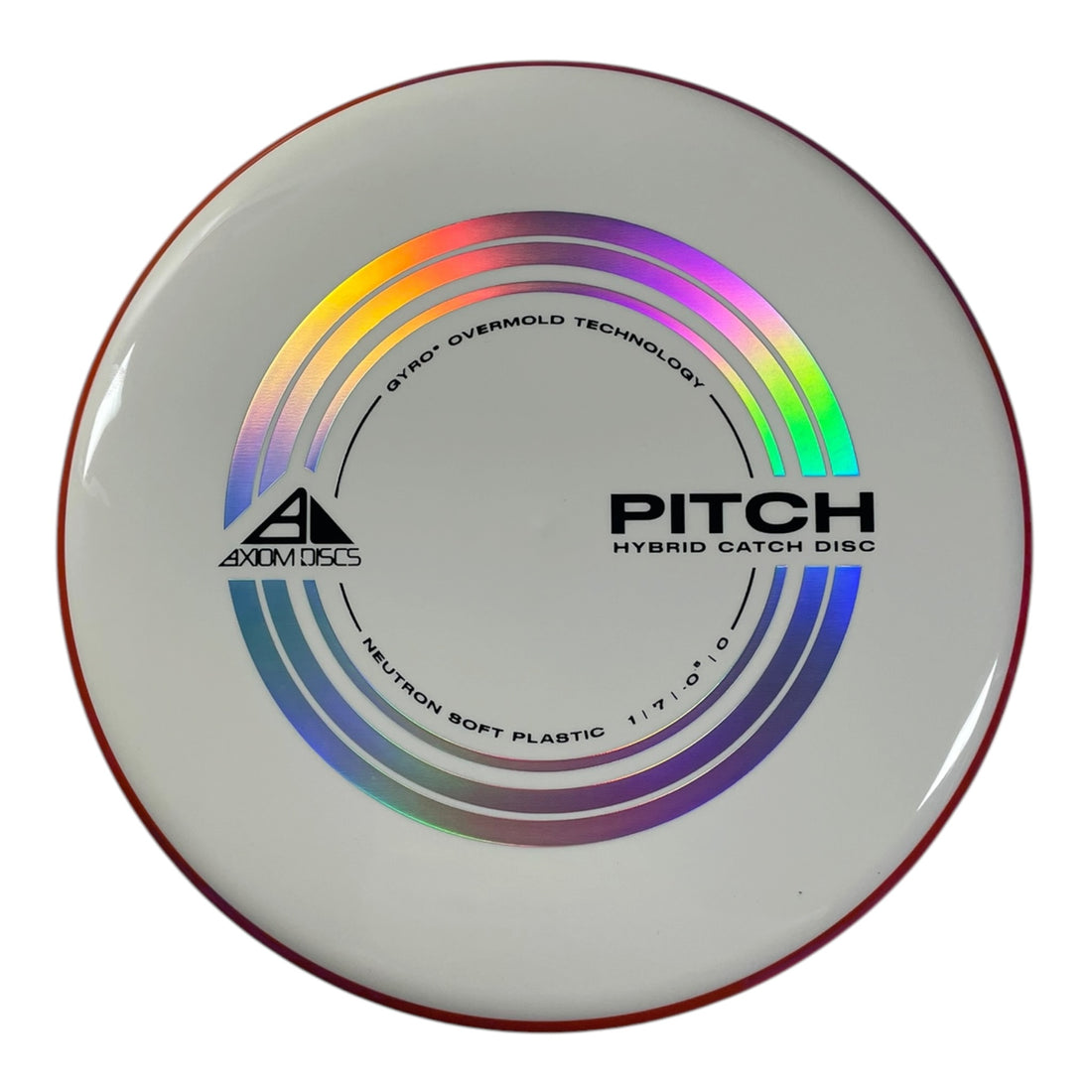 Axiom Discs Pitch | Neutron Soft | White/Red 158g Disc Golf