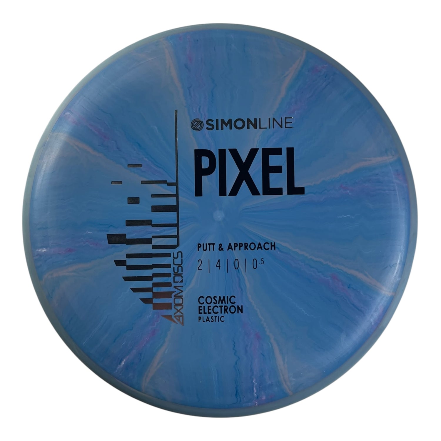 Axiom Discs Pixel | Cosmic Electron | Blue/Blue 173g Disc Golf