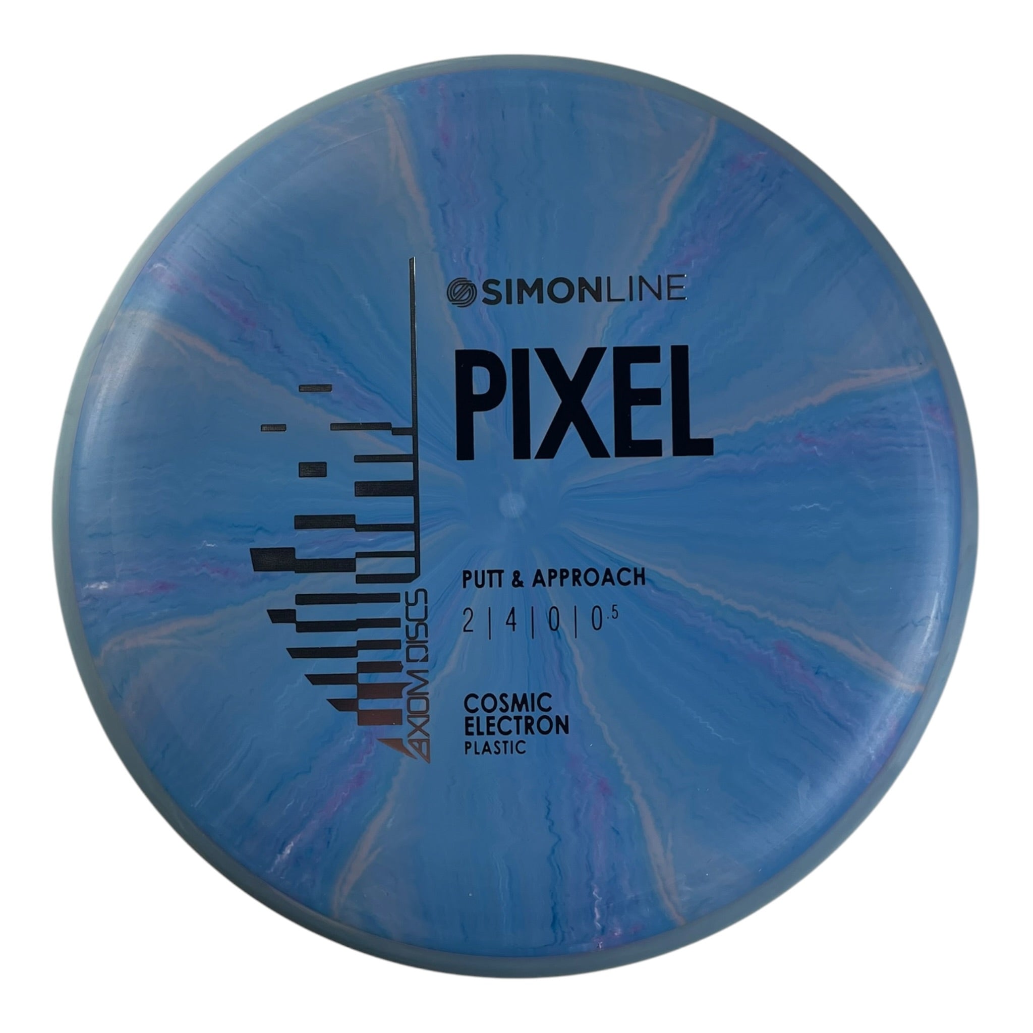 Axiom Discs Pixel | Cosmic Electron | Blue/Blue 173g Disc Golf