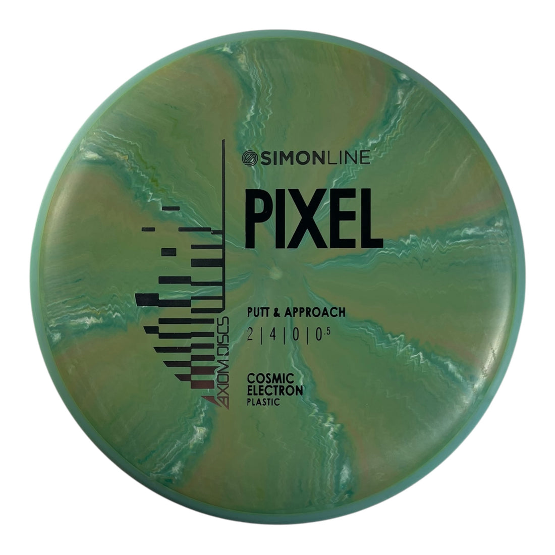 Axiom Discs Pixel | Cosmic Electron | Green/Teal 167g Disc Golf