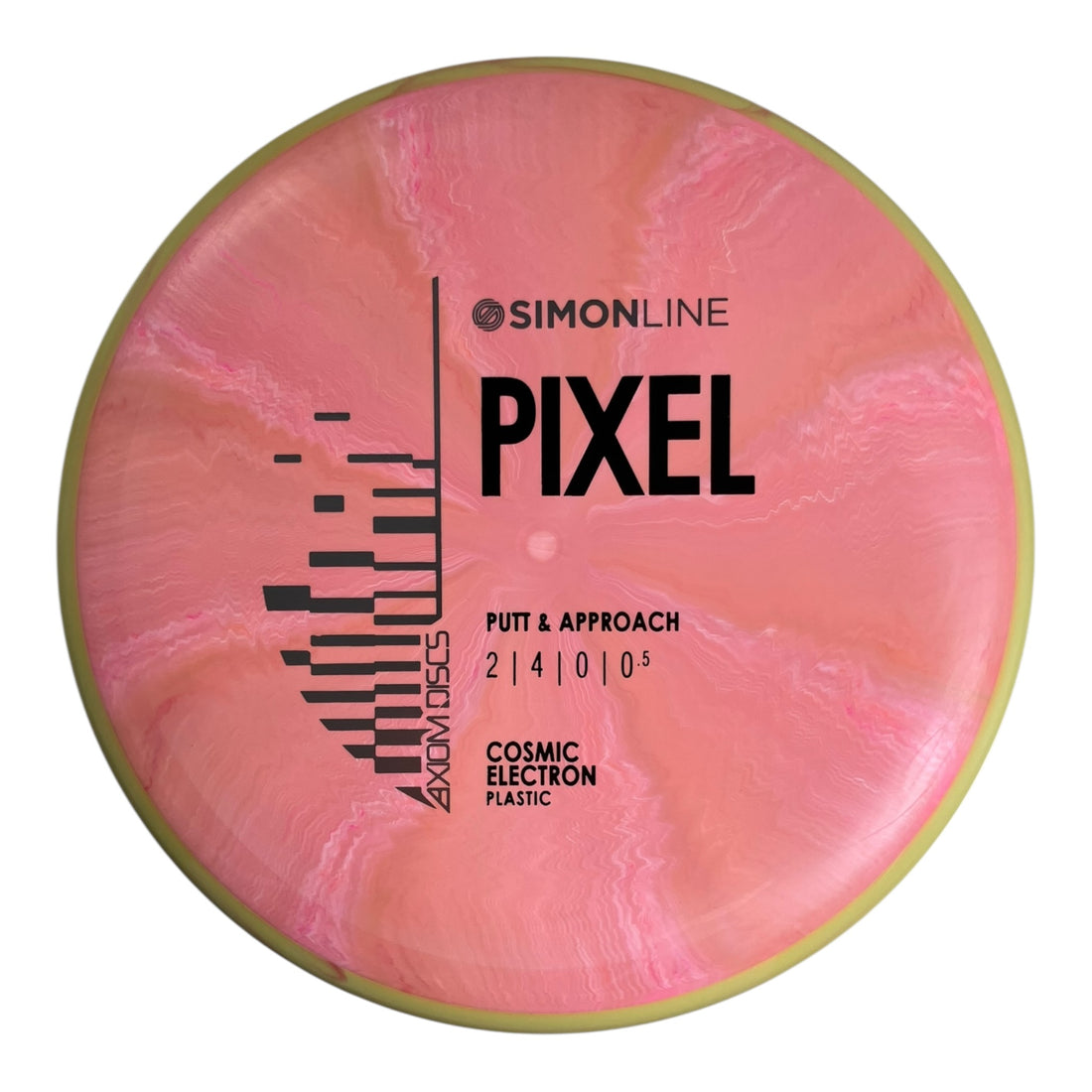Axiom Discs Pixel | Cosmic Electron | Pink/Yellow 169g Disc Golf