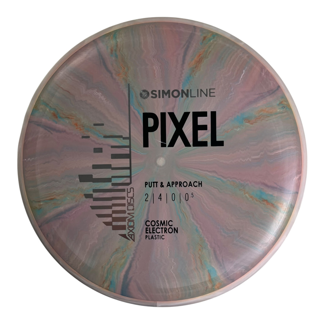 Axiom Discs Pixel | Cosmic Electron | White/Grey 168-174g Disc Golf