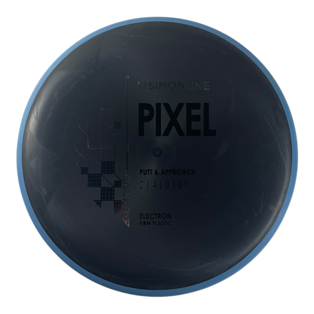 Axiom Discs Pixel | Electron Firm | Black/Blue 175g Disc Golf