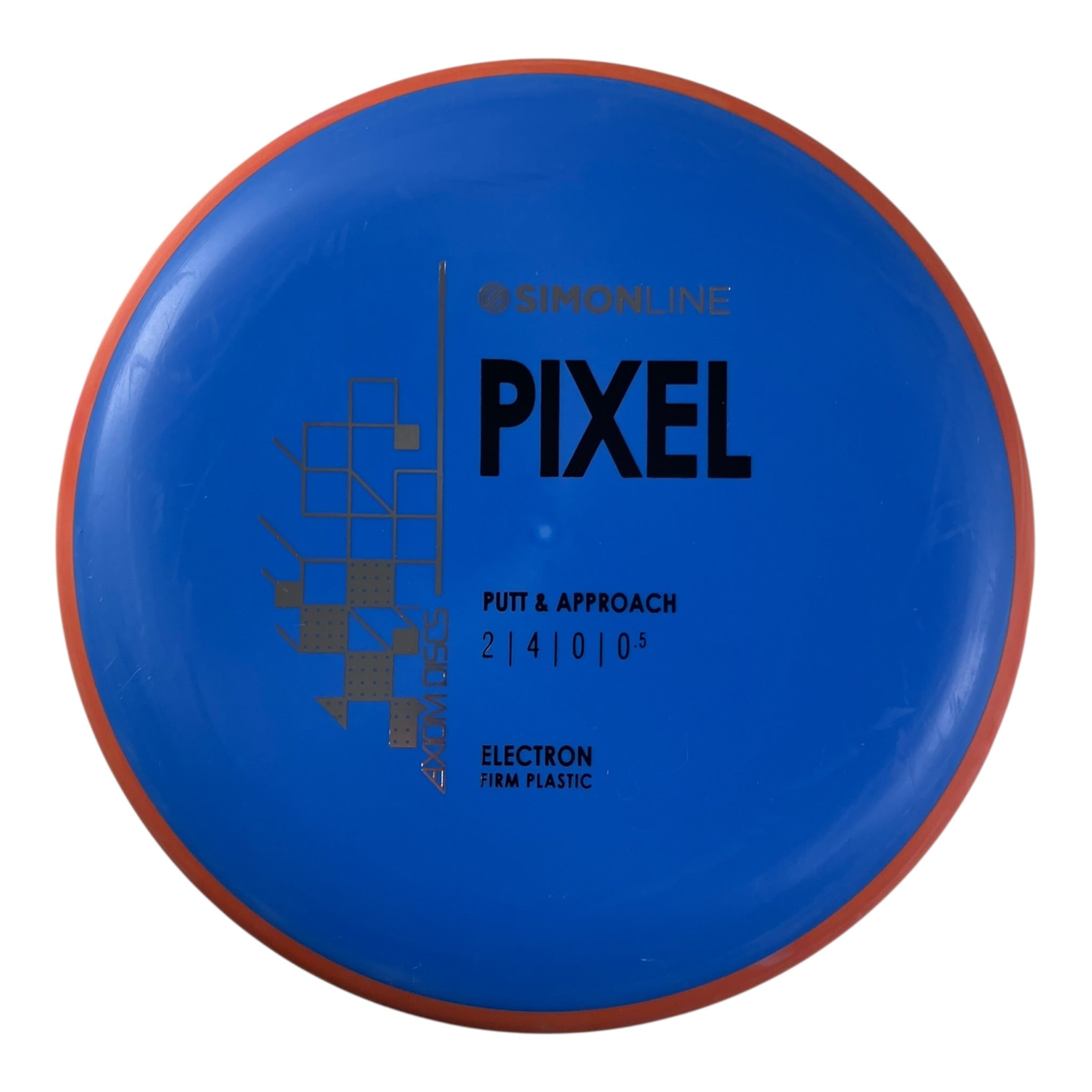 Axiom Discs Pixel | Electron Firm | Blue/Orange 172g Disc Golf