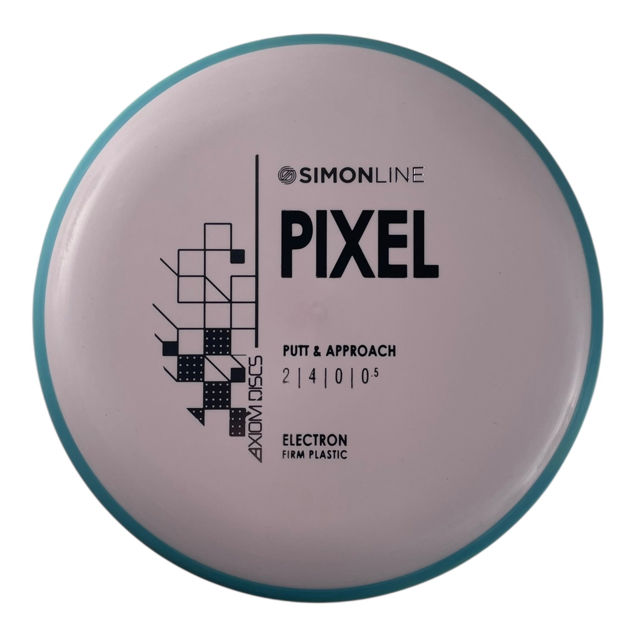 Axiom Discs Pixel | Electron Firm | Light Pink/Blue 167g Disc Golf