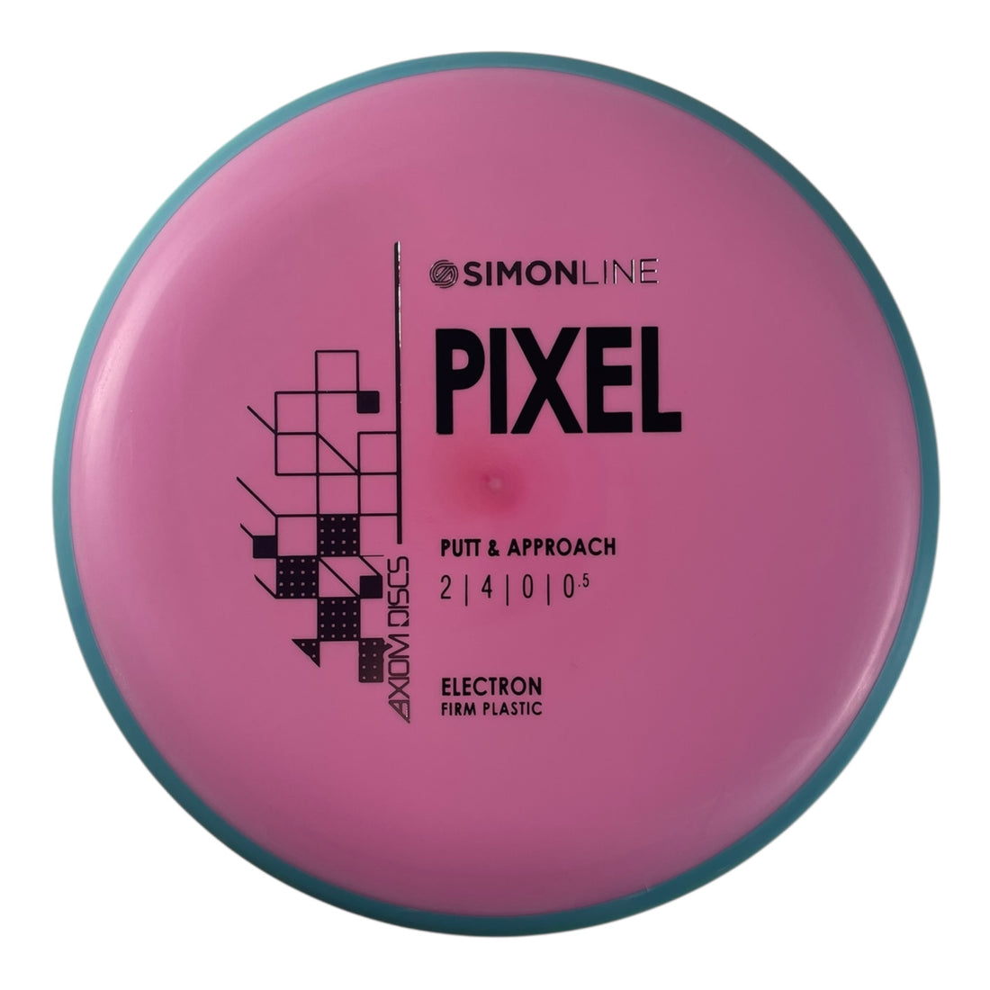 Axiom Discs Pixel | Electron Firm | Pink/Blue 167g Disc Golf
