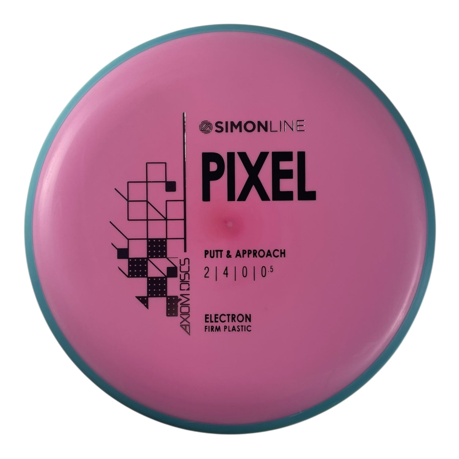 Axiom Discs Pixel | Electron Firm | Pink/Blue 167g Disc Golf