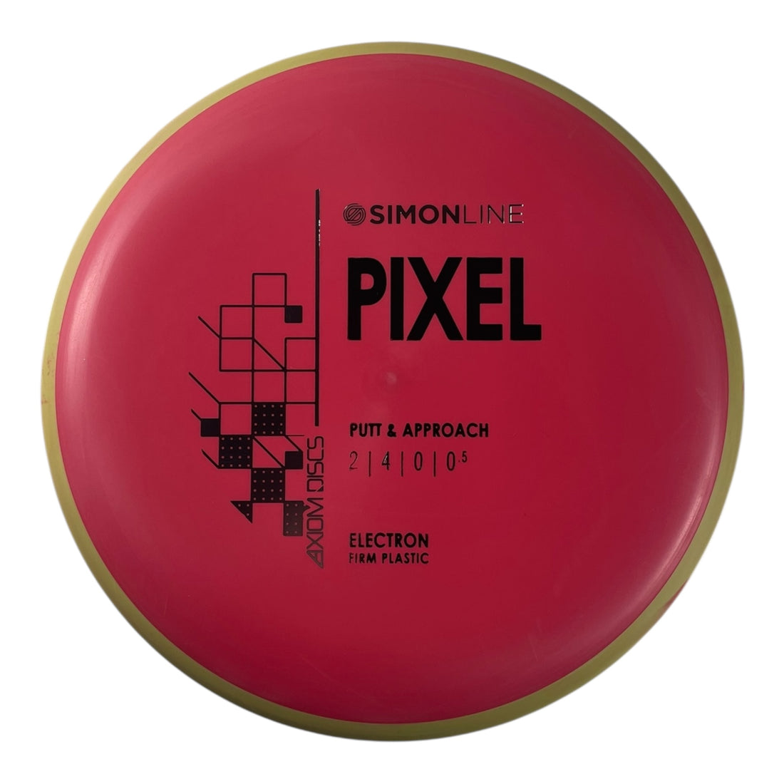 Axiom Discs Pixel | Electron Firm | Red/Yellow 169g Disc Golf