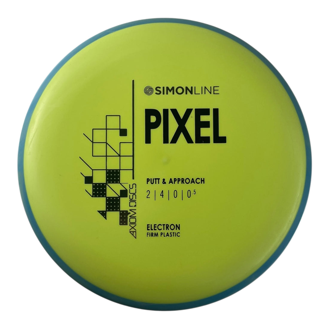 Axiom Discs Pixel | Electron Firm | Yellow/Blue 172g Disc Golf