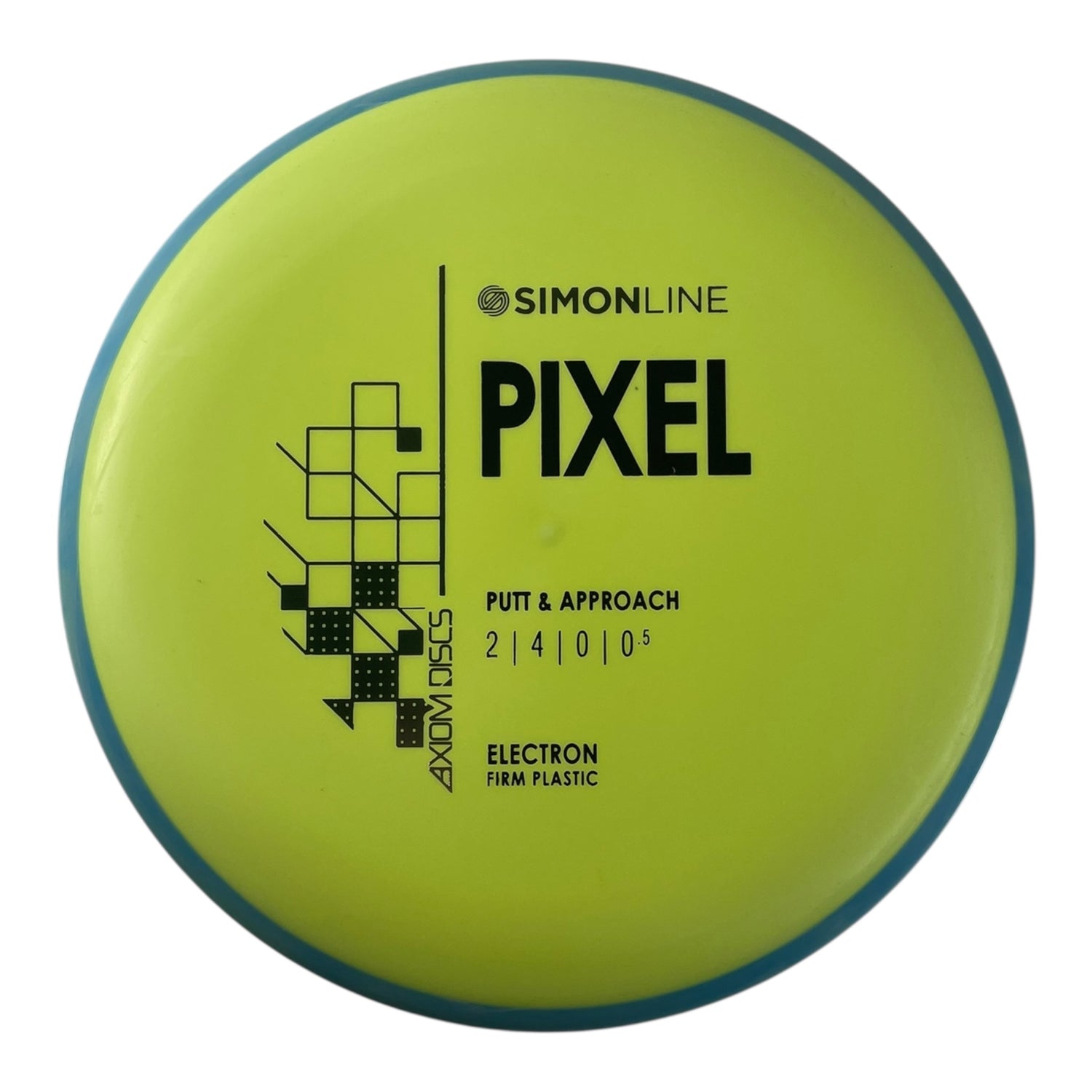 Axiom Discs Pixel | Electron Firm | Yellow/Blue 172g Disc Golf