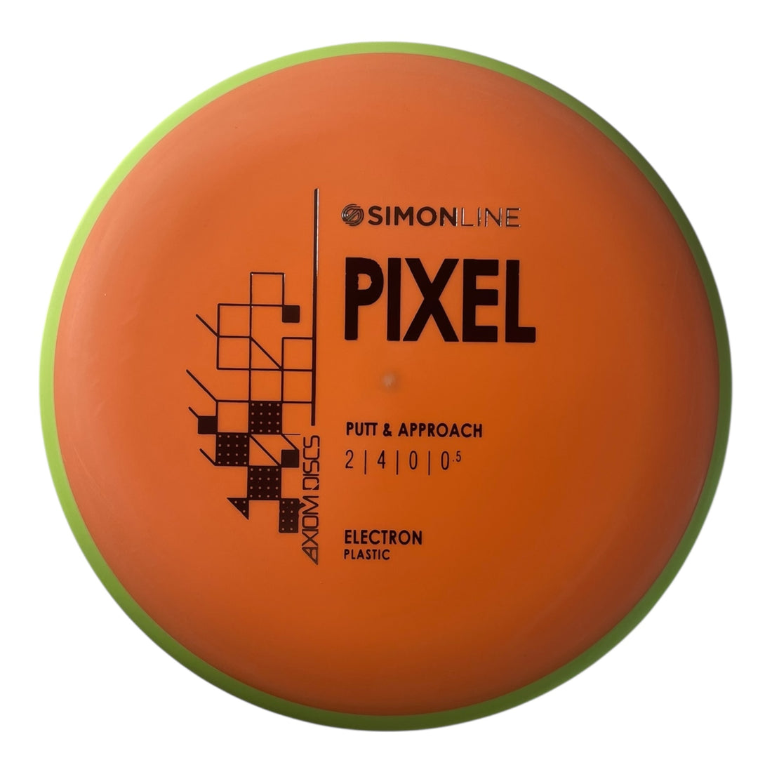 Axiom Discs Pixel | Electron | Orange/Green 166g Disc Golf