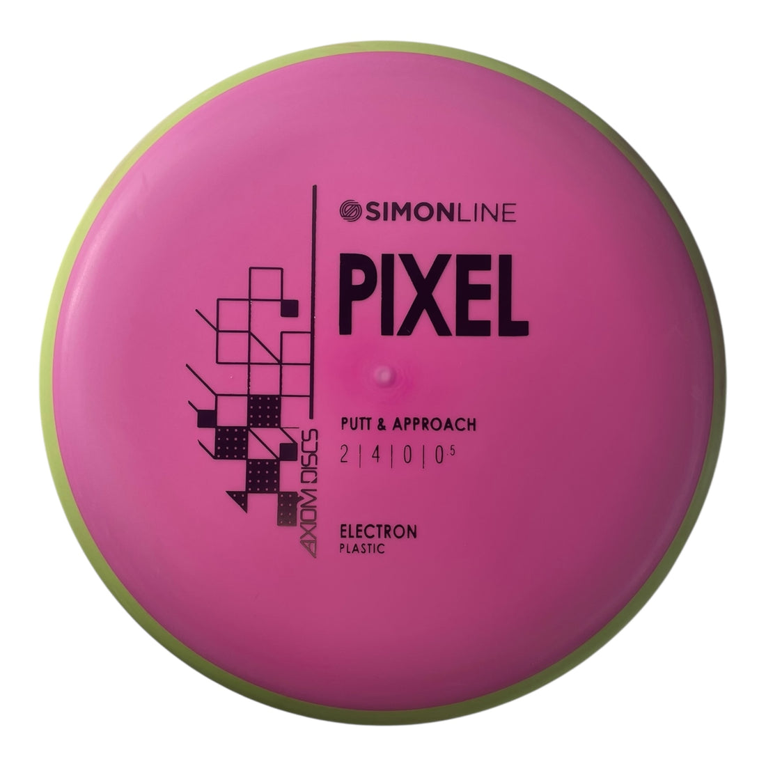 Axiom Discs Pixel | Electron | Pink/Yellow 172g Disc Golf