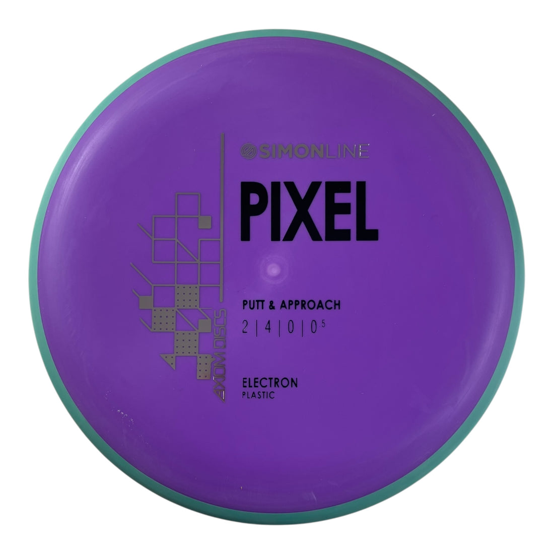 Axiom Discs Pixel | Electron | Purple/Teal 175g Disc Golf