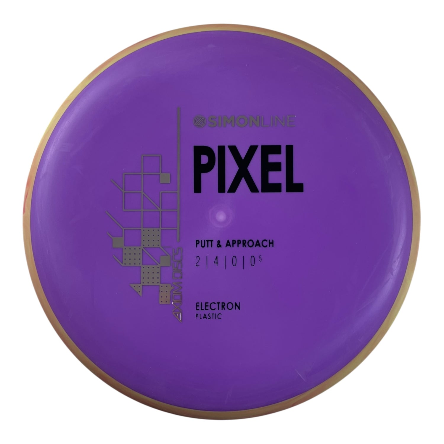 Axiom Discs Pixel | Electron | Purple/Yellow 170g Disc Golf