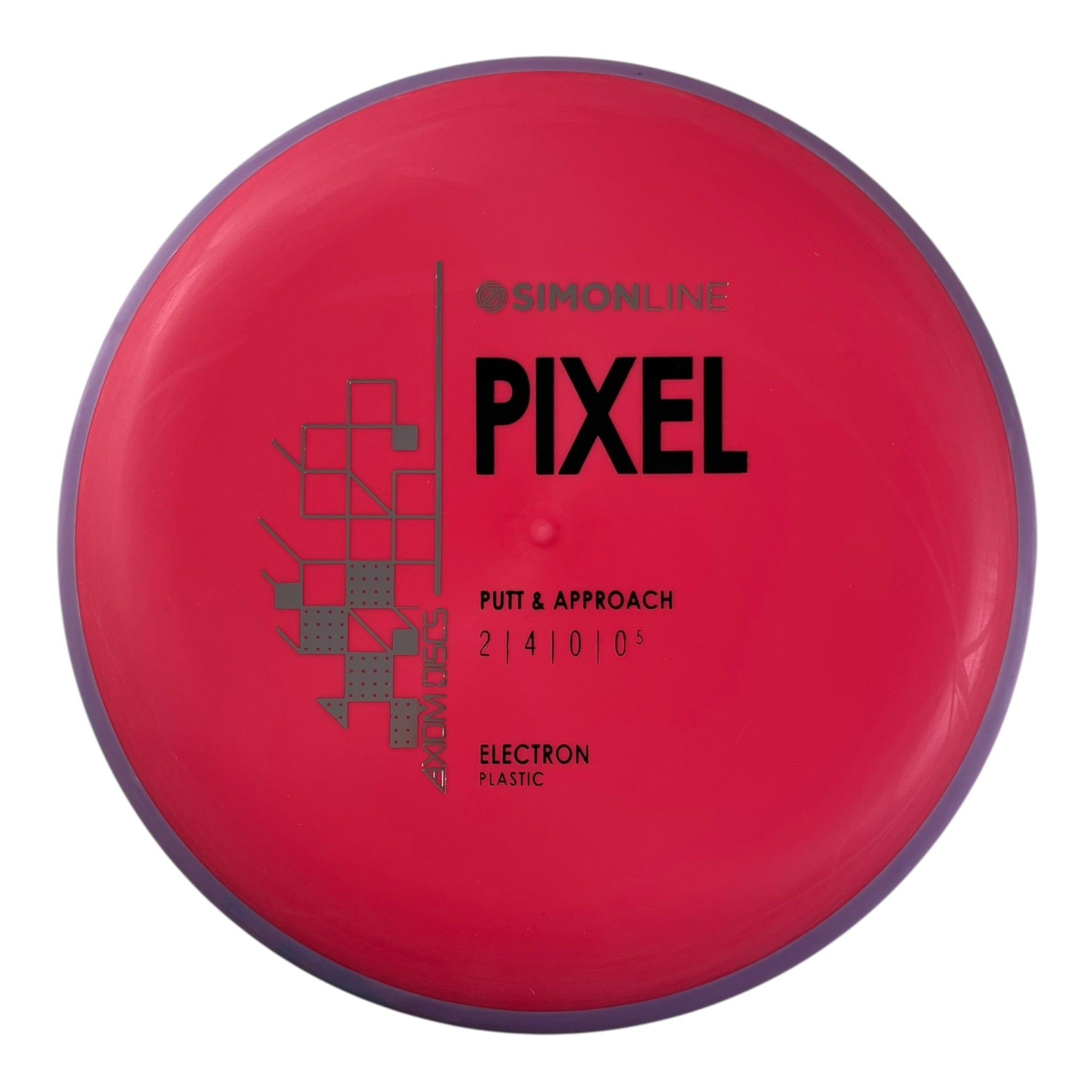 Axiom Discs Pixel | Electron | Red/Purple 174g Disc Golf