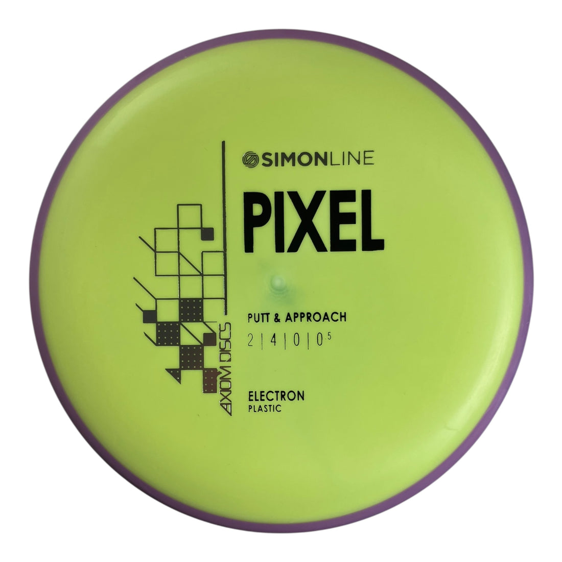 Axiom Discs Pixel | Electron | Yellow/Purple 168g Disc Golf