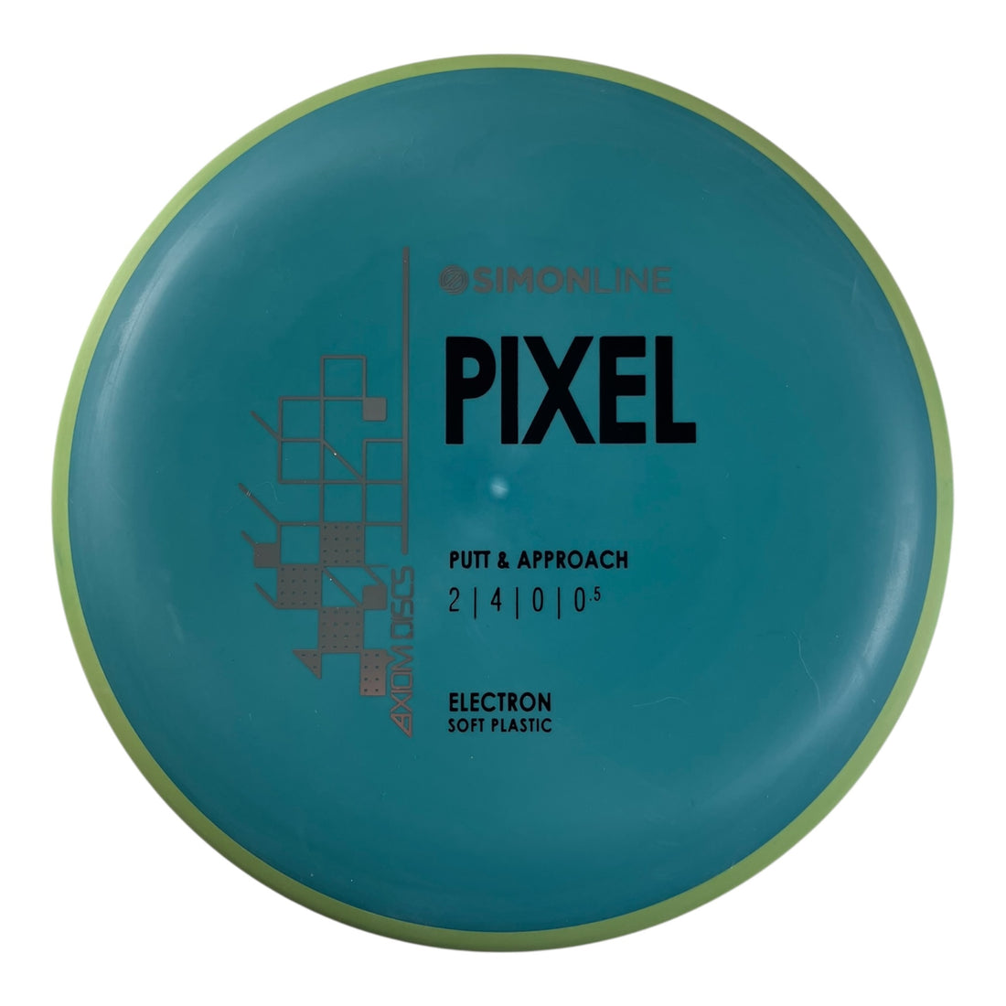 Axiom Discs Pixel | Electron Soft | Blue/Green 167g Disc Golf