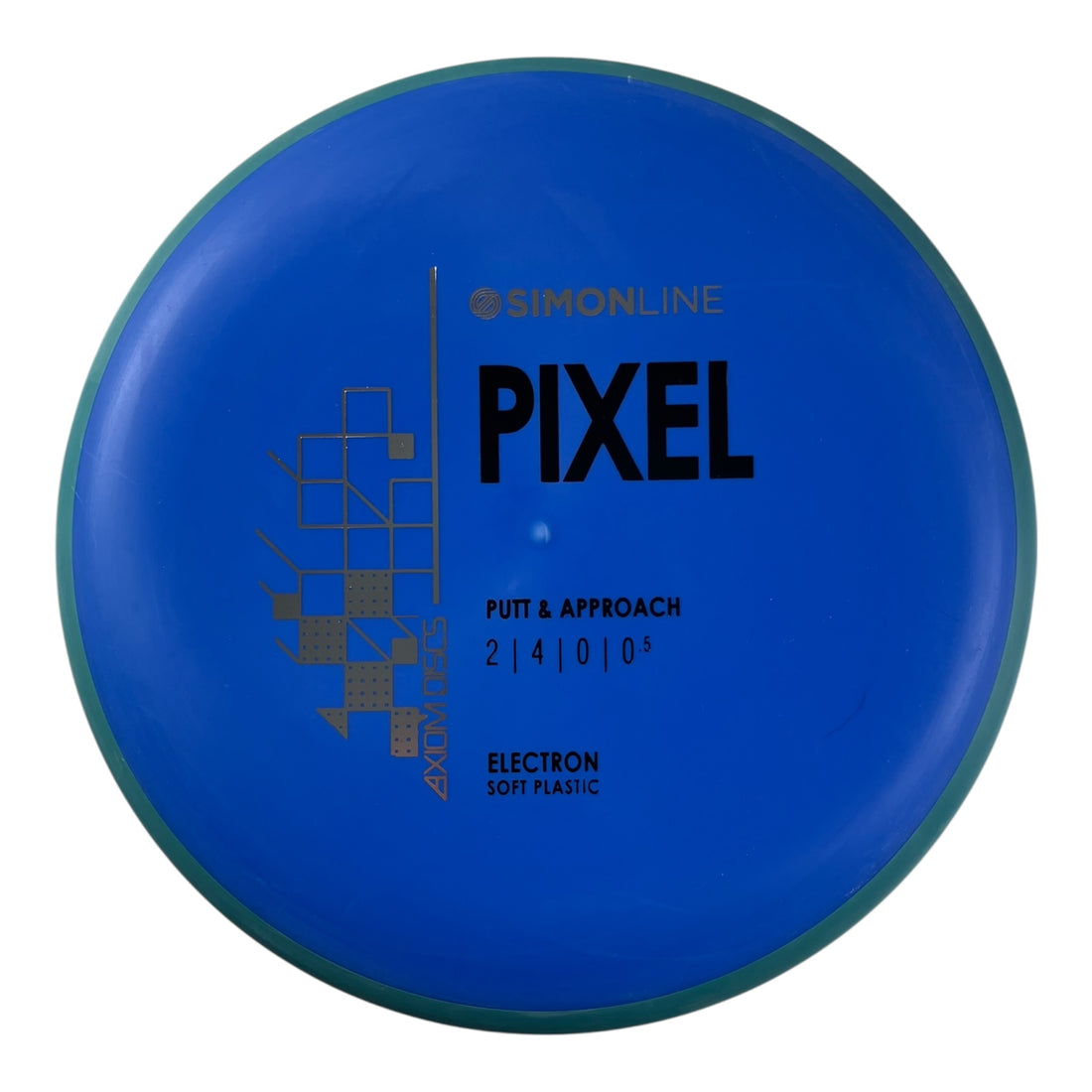 Axiom Discs Pixel | Electron Soft | Blue/Teal 166g Disc Golf