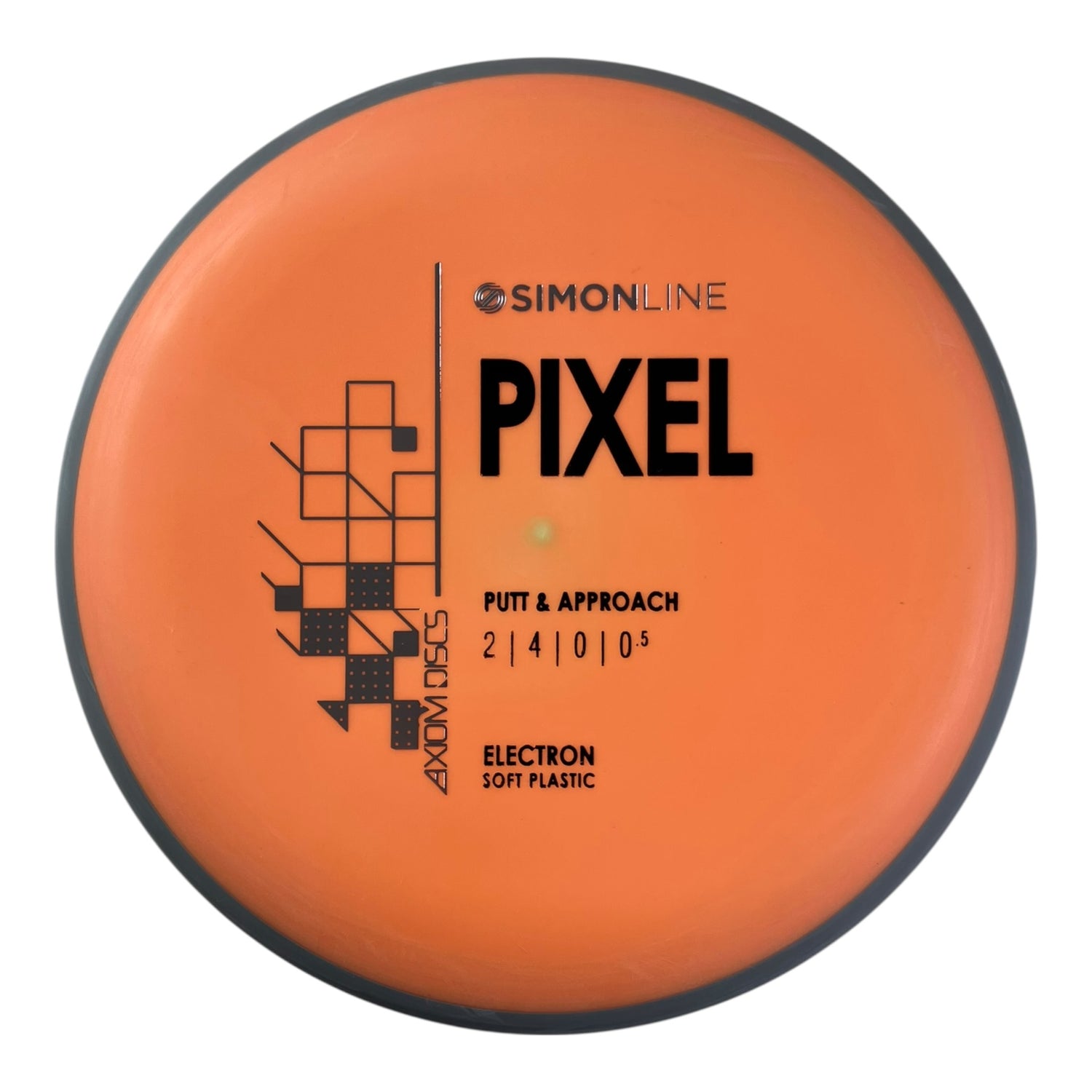 Axiom Discs Pixel | Electron Soft | Orange/Blue 166g Disc Golf