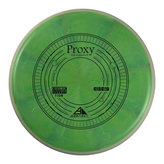 Axiom Discs Proxy | Cosmic Electron Firm | Green/White 170g Disc Golf