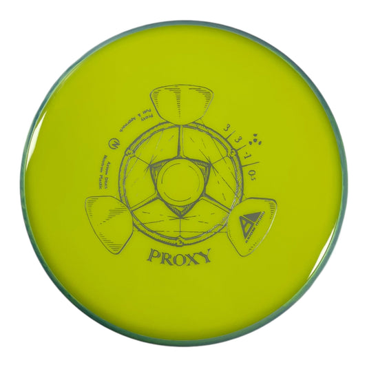 Axiom Discs Proxy | Neutron | Yellow/Green 171g Disc Golf