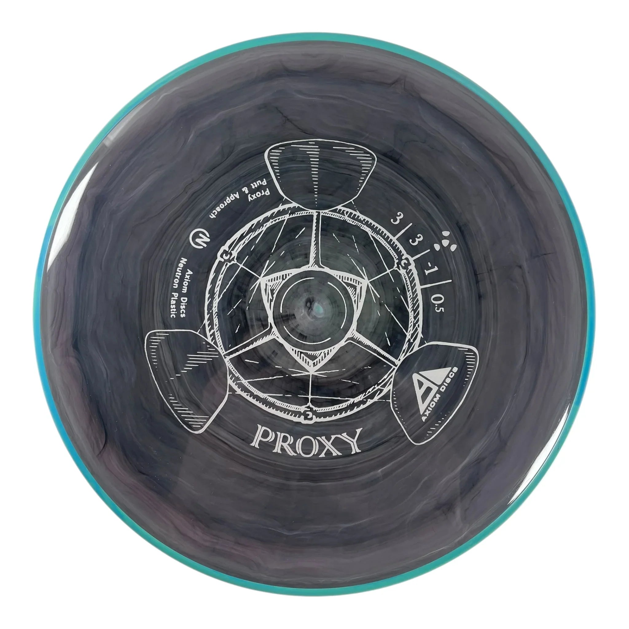 Axiom Discs Proxy | Neutron | Grey/Blue 172g Disc Golf