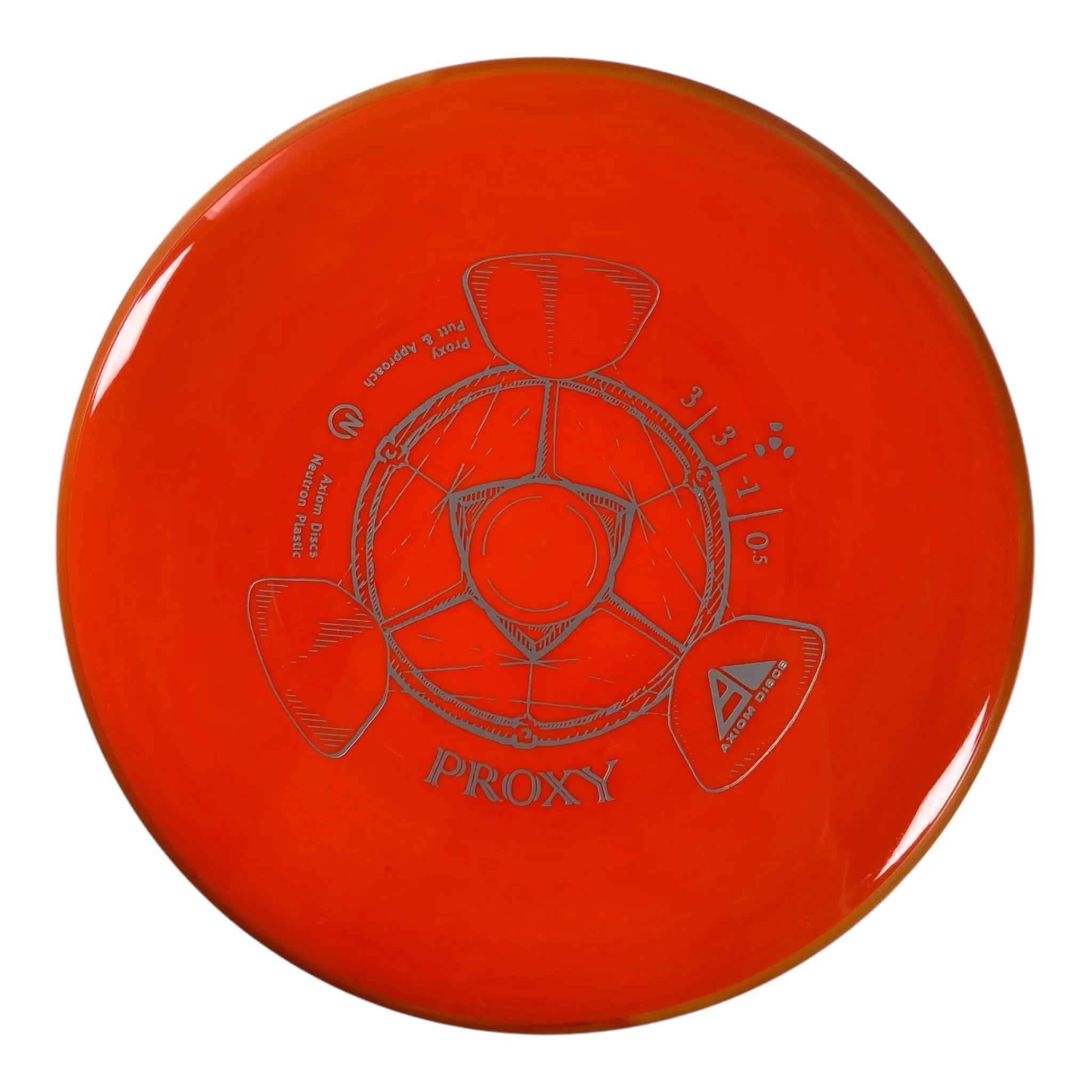 Axiom Discs Proxy | Neutron | Orange/Orange 166g Disc Golf