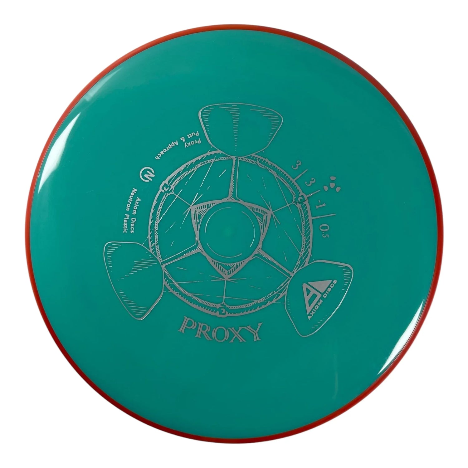 Axiom Discs Proxy | Neutron | Teal/Orange 171g Disc Golf