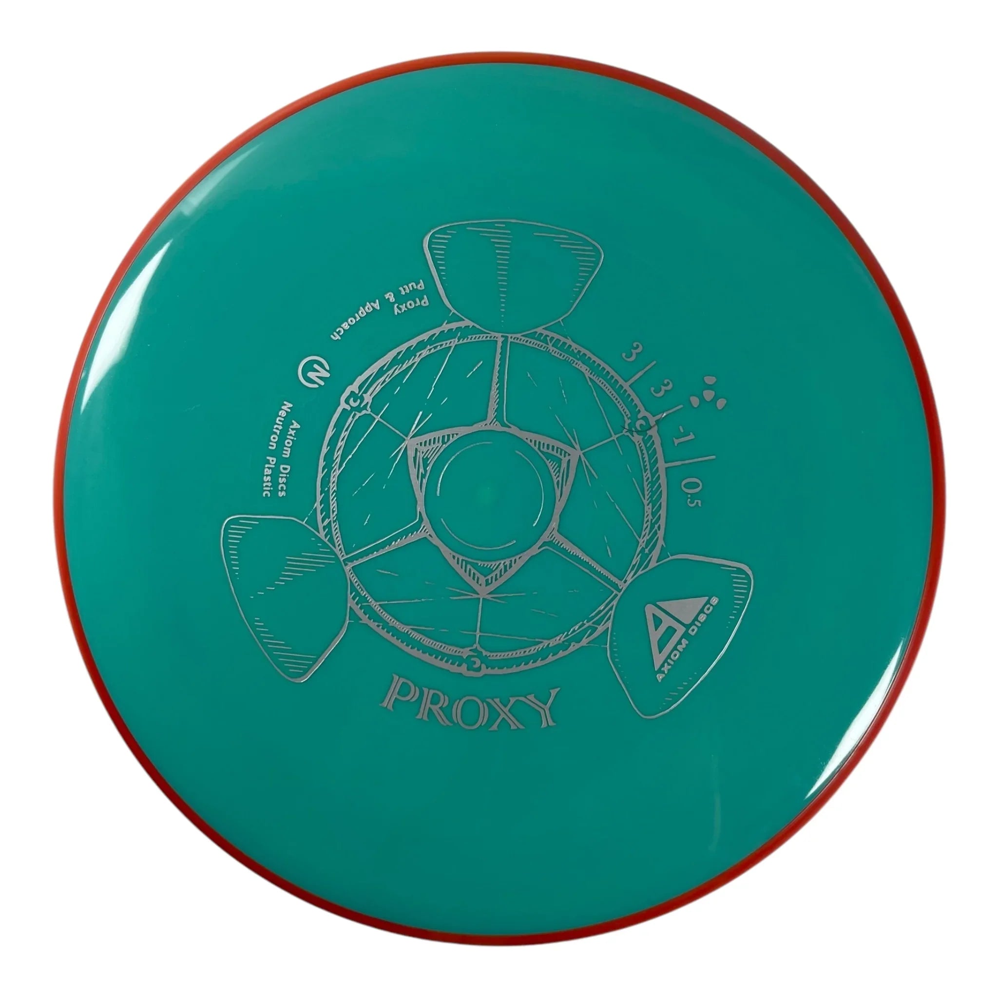 Axiom Discs Proxy | Neutron | Teal/Orange 171g Disc Golf