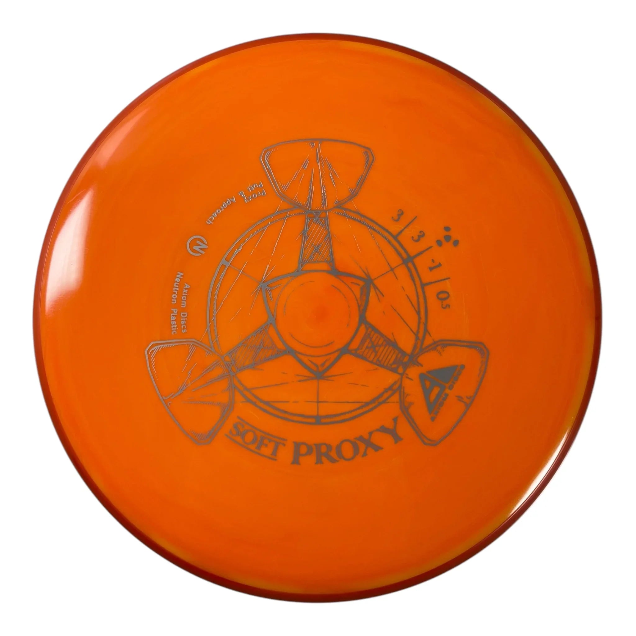 Axiom Discs Proxy | Soft Neutron | Orange/Orange 168g Disc Golf