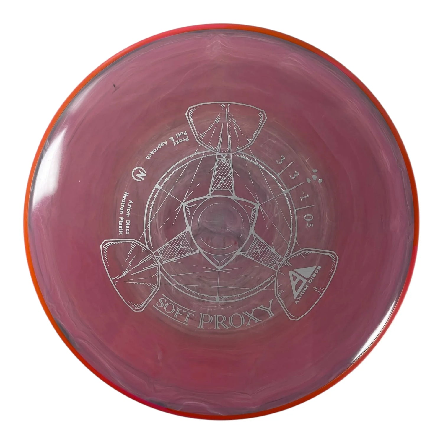 Axiom Discs Proxy | Soft Neutron | Pink/Orange 169g Disc Golf