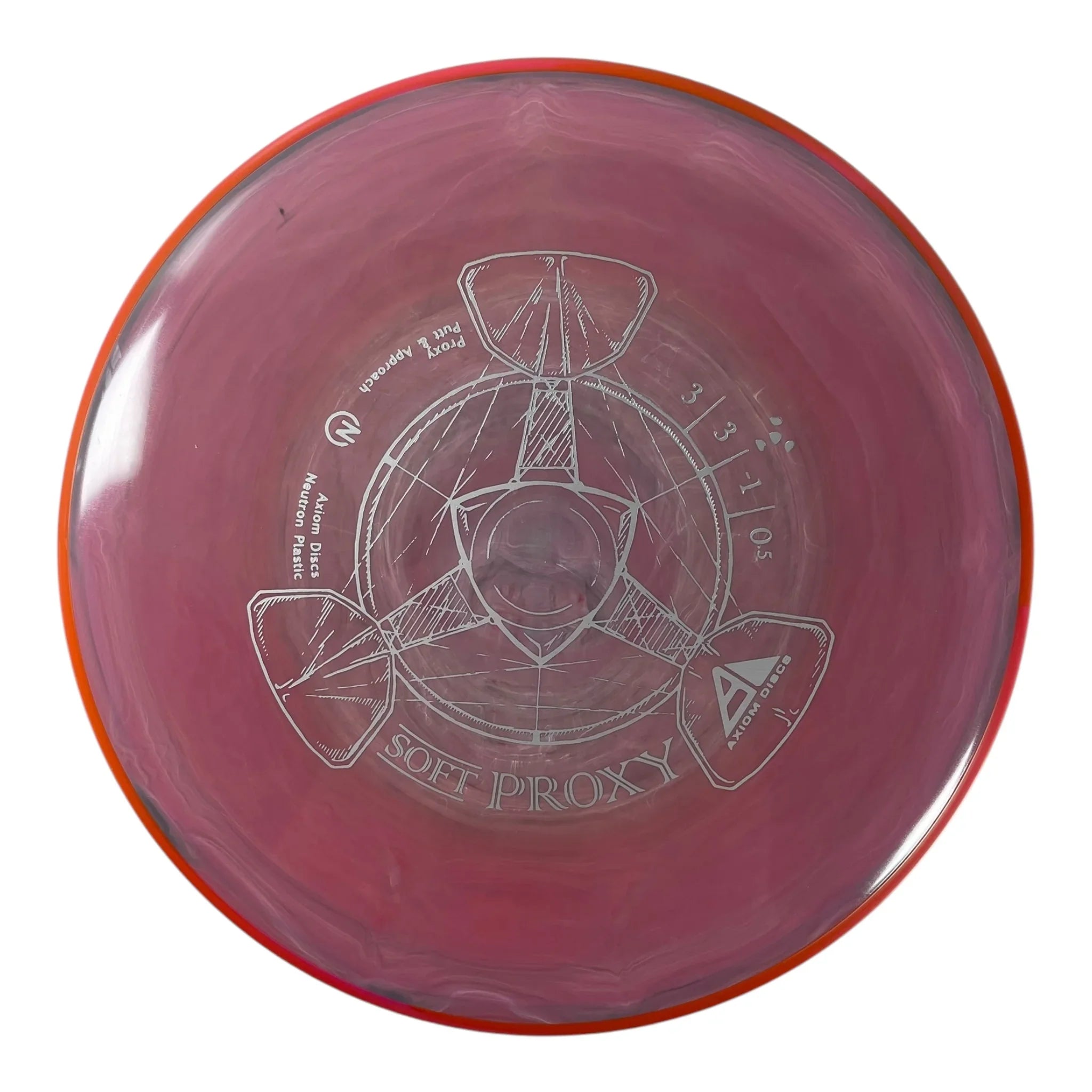 Axiom Discs Proxy | Soft Neutron | Pink/Orange 169g Disc Golf