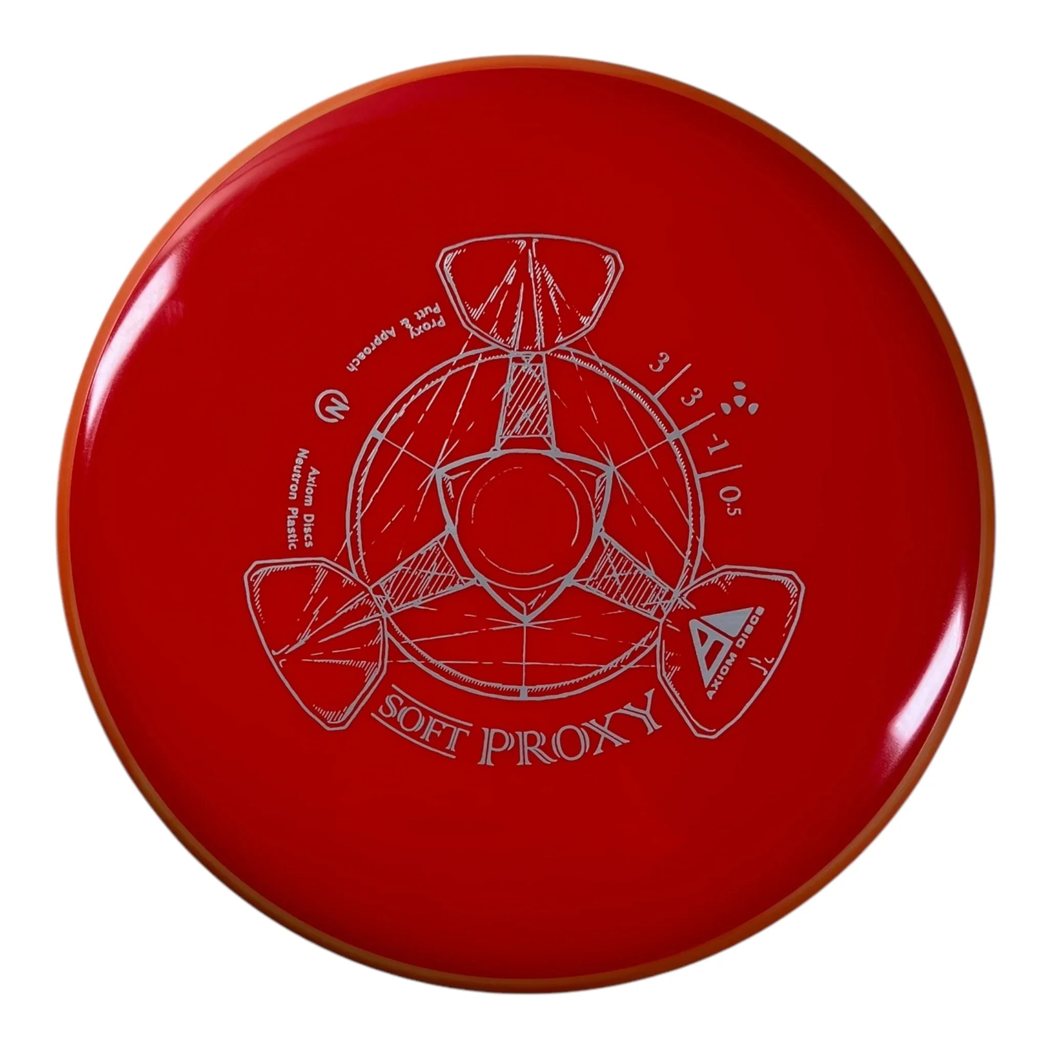 Axiom Discs Proxy | Soft Neutron | Red/Orange 167g Disc Golf