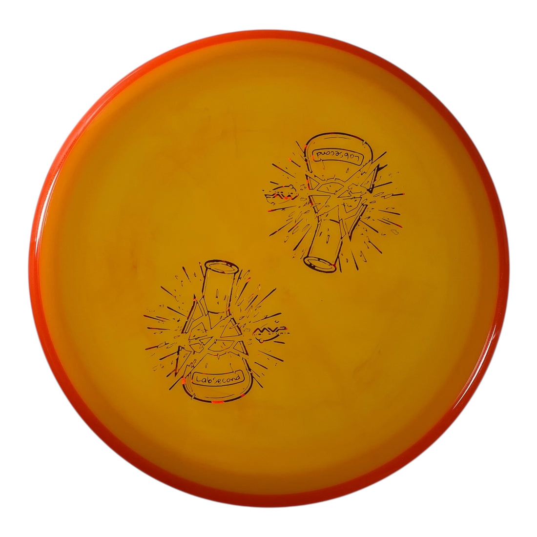 Axiom Discs Pyro - Lab Second | Prism Neutron | Orange/Orange 178g Disc Golf