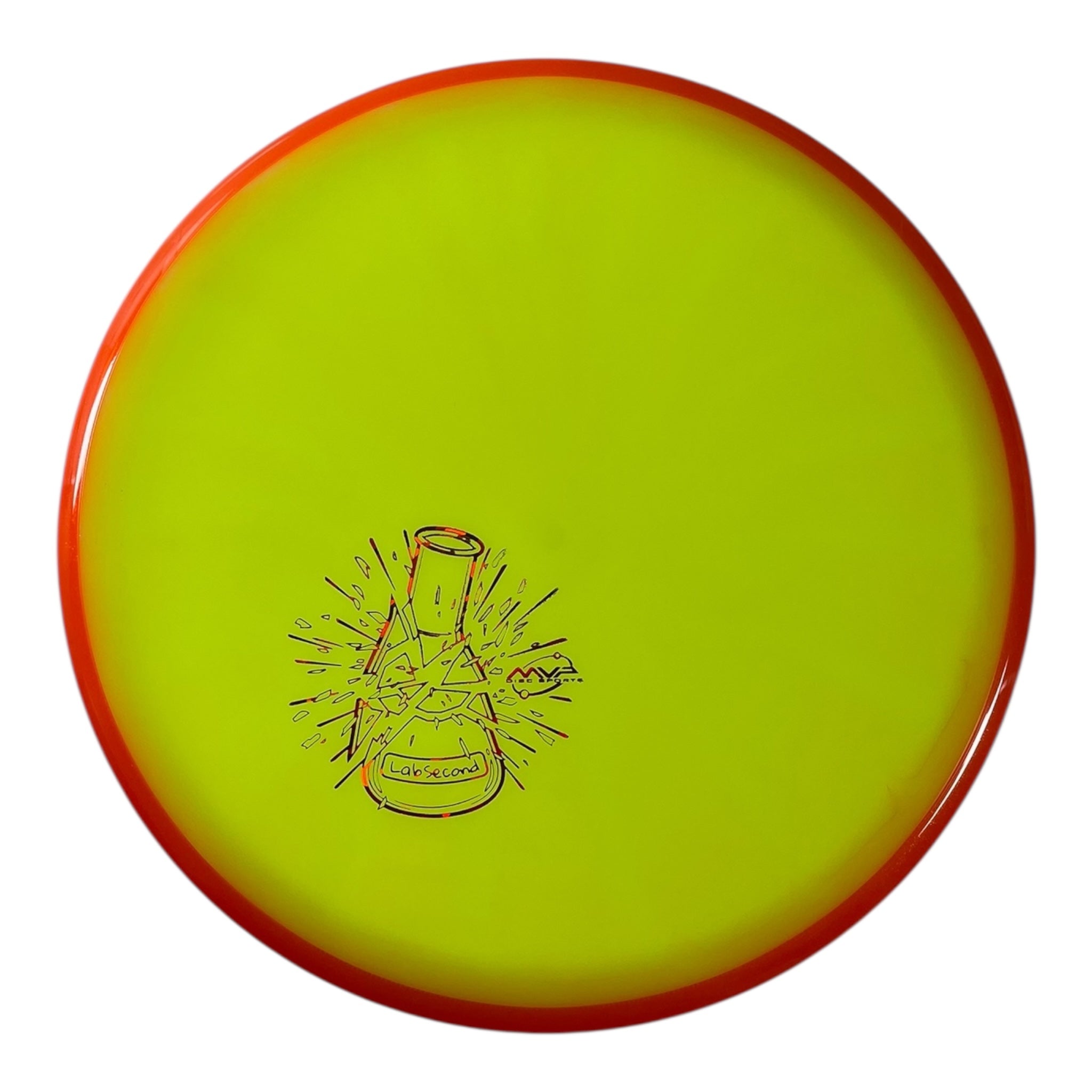 Axiom Discs Pyro - Lab Second | Prism Neutron | Yellow/Orange 173g Disc Golf